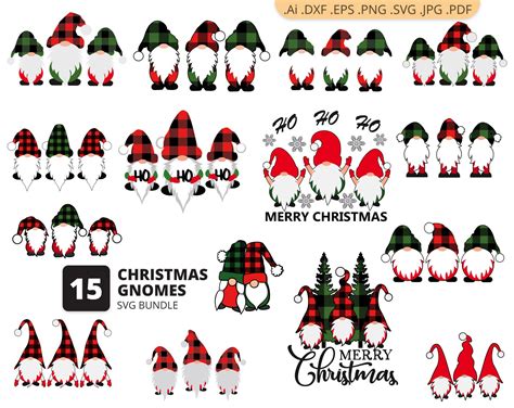 Christmas Gnomes SVG Merry Christmas Svg Christmas SVG - Etsy