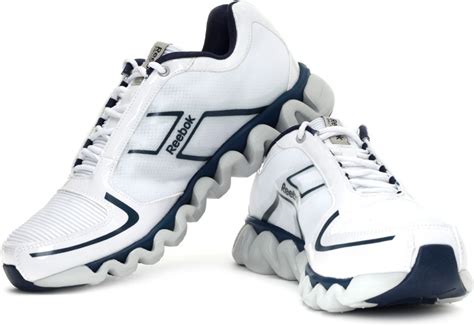 Reebok Ziglite Run LP Running Shoes - Buy White, Navy, Grey Color Reebok Ziglite Run LP Running ...