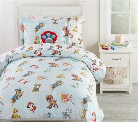 PAW Patrol™ Organic Kids' Duvet Cover & Shams | Pottery Barn Kids