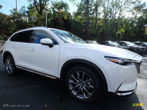 Snowflake White Pearl Mica 2018 Mazda CX-9 Grand Touring AWD Exterior Photo #123526409 ...