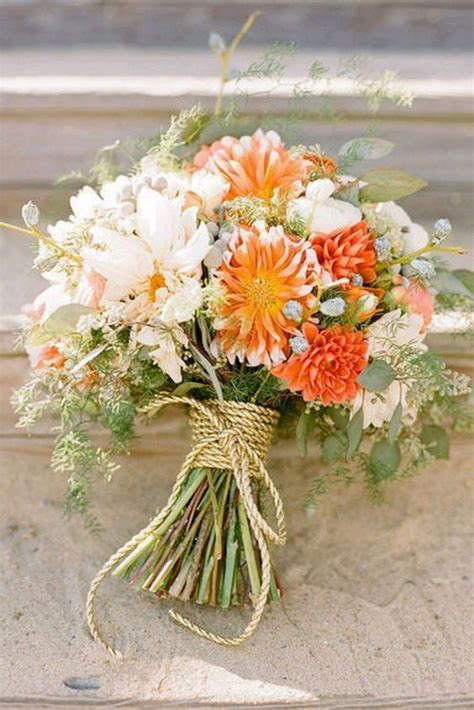 50 Adorable Halloween Bouquet Wedding Ideas | Fall wedding bouquets, Cheap wedding flowers ...