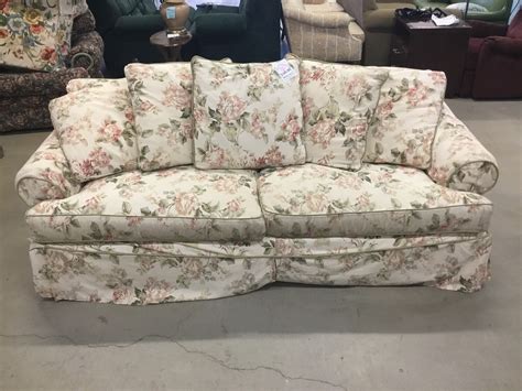 Floral Sleeper Sofa