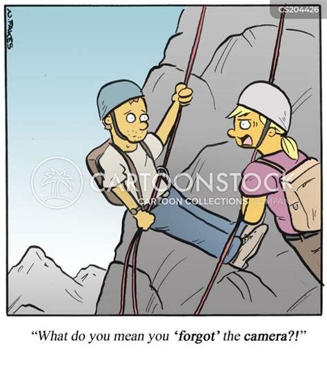 Rock Climbs Cartoons and Comics - funny pictures from CartoonStock