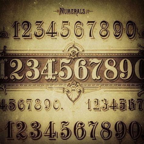 Old English Font Number 7 English Font Engravers Fonts Script Form ...