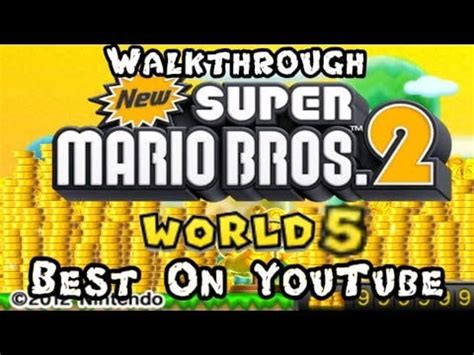 New Super Mario Bros. 2 - World 5 - 100% Walkthrough (Citra emulator) : r/Citra