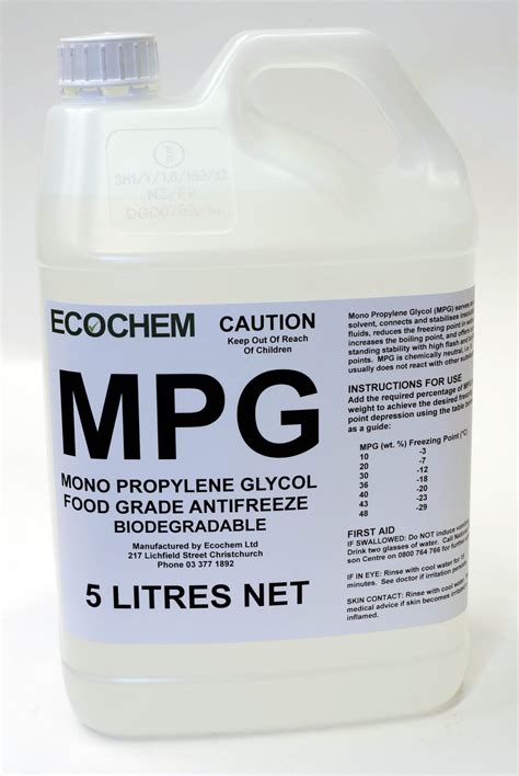 Food Grade Propylene Glycol | Renew Physical Therapy