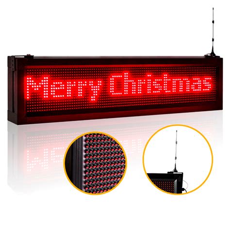 Leadleds 40in Outdoor Led Sign Board Wireless Fast Programmable Super