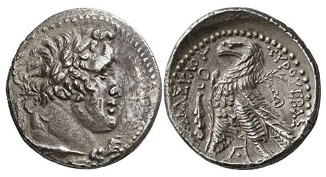 Ancient Resource: Ancient Biblical Shekel of Tyre coins: Judas' 30 Pieces of Silver for sale