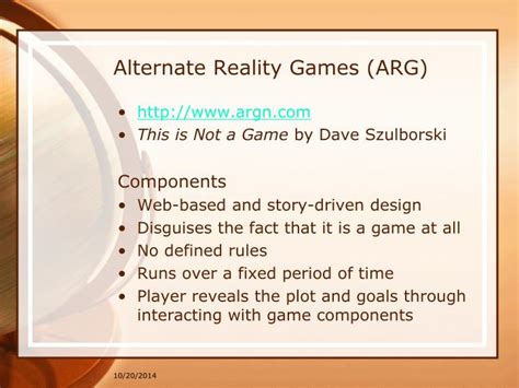 PPT - Alternate Reality, Social Media, and Library Game Making PowerPoint Presentation - ID:5647064