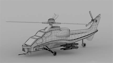 ArtStation - z 10 helicopter