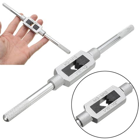 1pc Adjustable Engineers Tap Wrench M3 M12 1/16" to 1/2" Tap Wrench ...