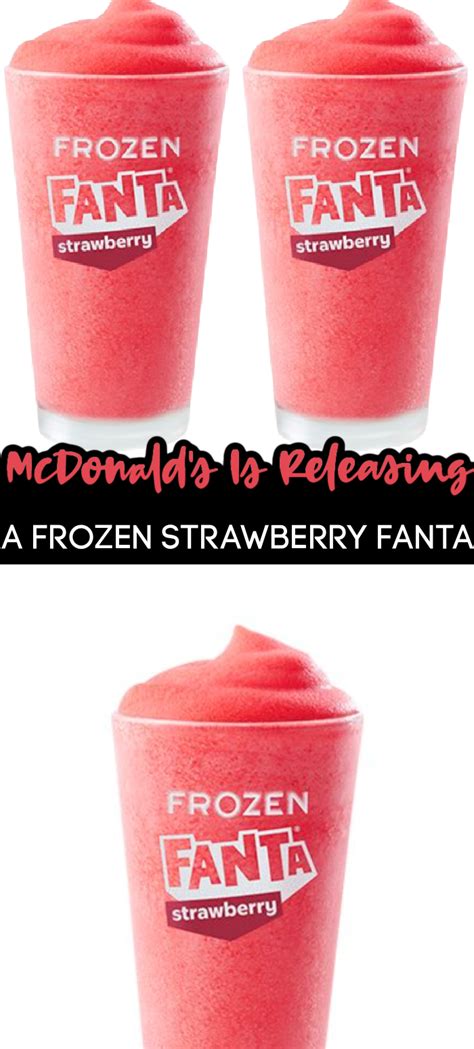 McDonald's Is Releasing a Frozen Fanta Strawberry Flavor Just in Time ...