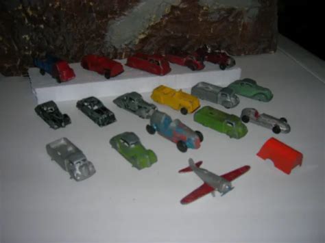 VINTAGE TOOTSIE TOY Diecast Cars Oil Tanker Trucks Plane 1940's 50's ...