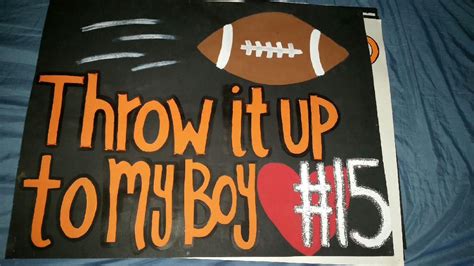 Football poster School Spirit Posters, Cheer Posters, Volleyball Posters, Basketball Posters ...