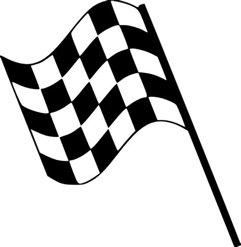 Checkard Flag Racing Clip Art at Clker.com - vector clip art online, royalty free & public domain