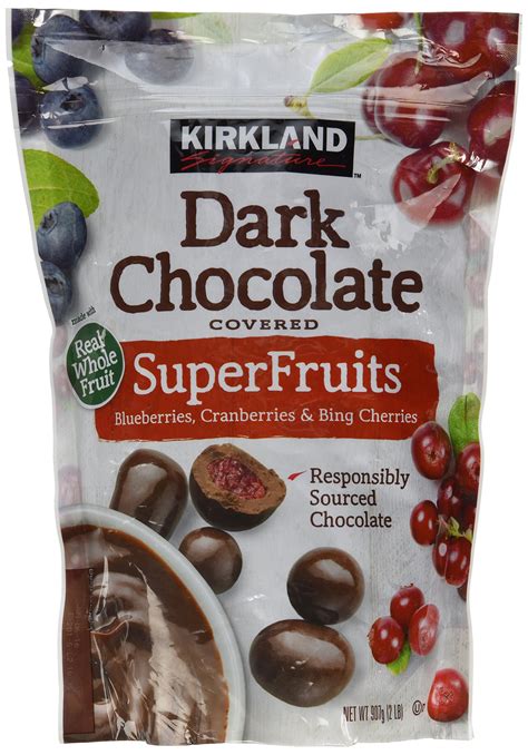 Buy Scs9 Kirkland Signature Dark Chocolate Super Fruits Cranberries ...