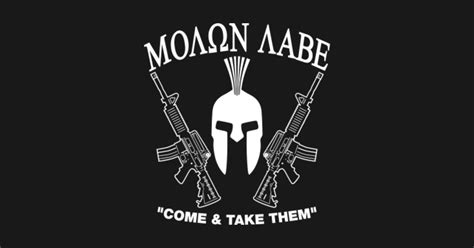 MOLON LABE - Molon Labe - Mask | TeePublic