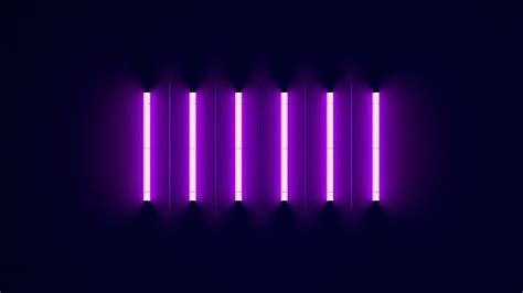 Artistic Neon Purple Lights HD Purple Aesthetic Wallpapers | HD Wallpapers | ID #83778