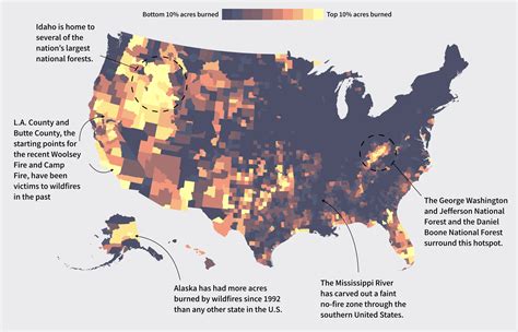 When and Where are Wildfires Most Common in the U.S.? | The DataFace