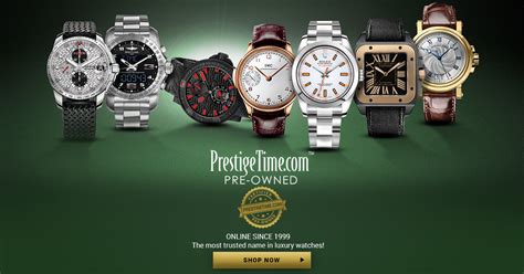 Certified Pre-owned Luxury Watches | PrestigeTime.com