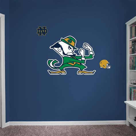 Notre Dame Fighting Irish: 2022 Leprechaun Logo - Officially Licensed ...