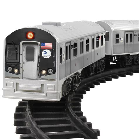 Buy New York City MTA Subway Battery Operated Train Set with Track (3 ...