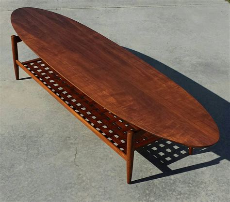 Surfboard Coffee Table Ikea : DIY Series: Restore and Wrap Your IKEA Surfboard Table / Mid ...