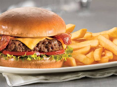 Classic Cheeseburger, with Fries Nutrition Facts - Eat This Much