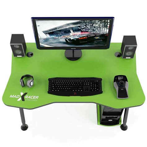 Компьютерный стол для геймера MaDXRacer GAMING DESK GTT13/G