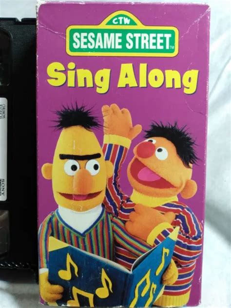 SESAME STREET SING Along VHS Tape 1987 $11.58 - PicClick CA