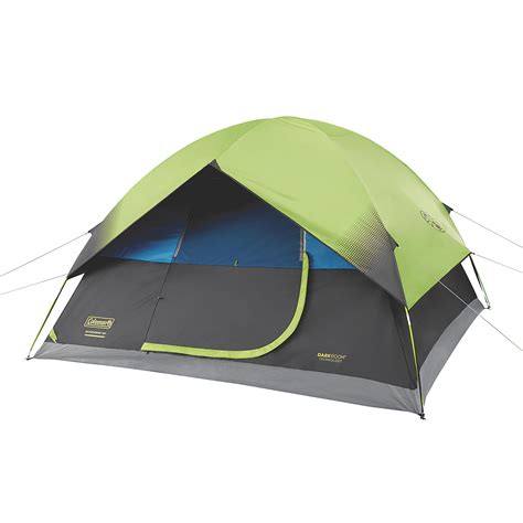 Coleman 6-Person Sundome Dark Room Dome Camping Tent for sale | Las ...