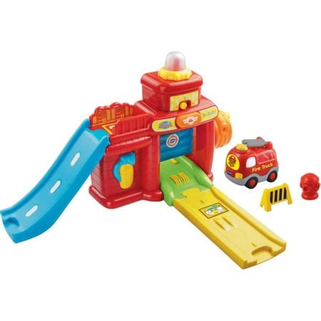 VTech Go! Go! Smart Wheels Fire Station - Walmart.com