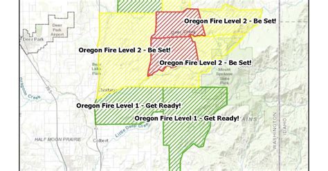 Updated Oregon Road fire evacuation map as of Aug. 24 | | khq.com