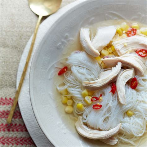 Chicken Vermicelli Soup Recipe - Kuniko Yagi