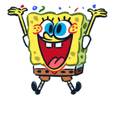 Gambar Spongebob Squarepants Gambar Sticker Wallpaper Titled Happy ...