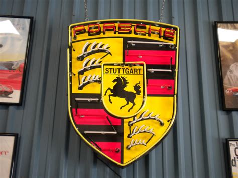 Porsche Dealer Neon Sign… A Must Have for your Garage! | Legacy Motorcars