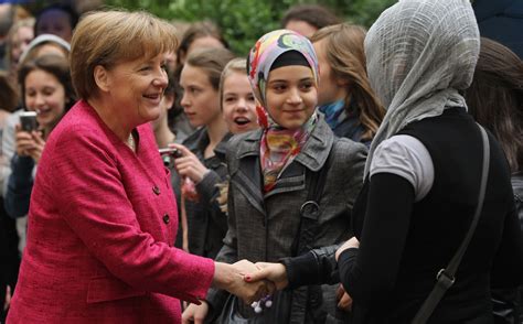 Migrant family names daughter 'Angela Merkel Muhammed' in tribute to ...