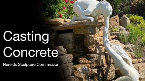 Casting Concrete Life Size Sculptures // Start to Finish // Nereids Commission - YouTube