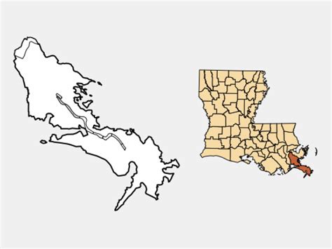 Port Sulphur, LA - Geographic Facts & Maps - MapSof.net