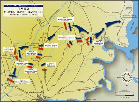 Seven Days Campaign of 1862 | American Battlefield Trust