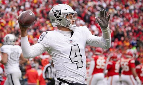 Raiders QB Aidan O’Connell is out-playing nearly every…