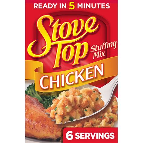 Stove Top Chicken Stuffing Mix Side Dish, 6 oz Box - Walmart.com