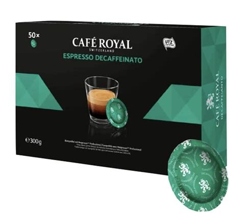 Café Royal Nespresso® Professional Decaffeinated Office Capsules x 50 coffee pod