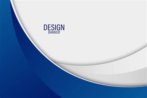 Premium Vector | Business banner background with curve shape vector ...