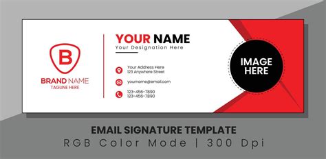 Professional Email Signature Template Design Modern E - vrogue.co