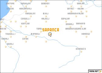 Sapanca (Turkey) map - nona.net