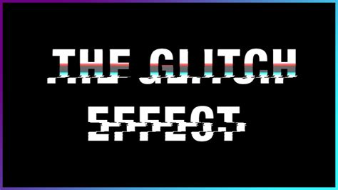 Create Amazing Glitch in After Effects