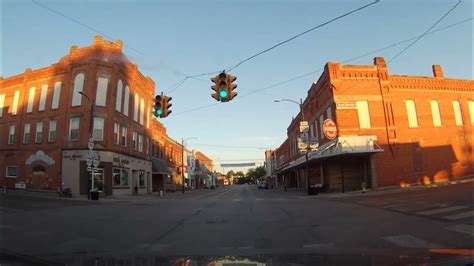 Driving through Gibsonburg, Ohio - YouTube