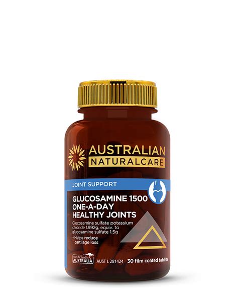 Glucosamine 1500 One-A-Day Healthy Joints - MINERVA PHARMACEUTICALS PTY ...