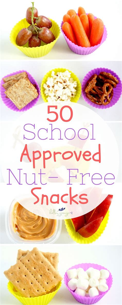 50+ Nut-Free Snacks for School | Holley Grainger, MS, RD | Nut free ...